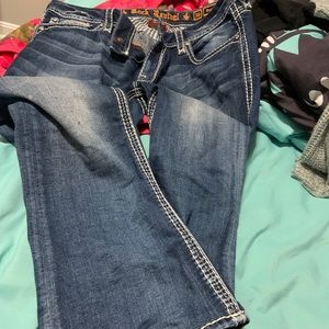 Rock revivals women’s jeans easy bootcut size 36